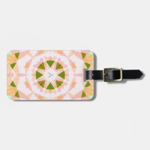 Monogram Cute Grönt Söt Rosa Magic Star Girl's Bagagebricka