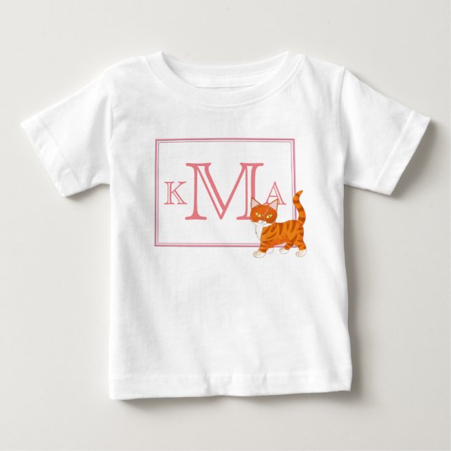 Monogram Cute Kattunge Tröja (Framsida)