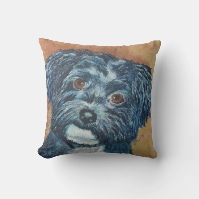 MONOGRAM CUTIE BLACK HAVANESE KUDDE (Framsida)