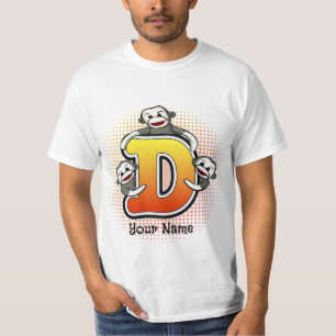 Monogram D Sock monkey T-Shirt