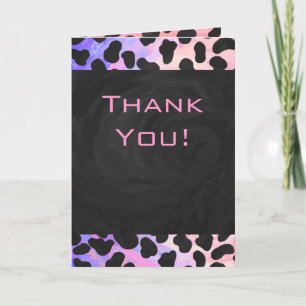 Monogram Dalmatian Black and Rosa Kort