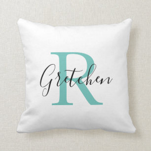 Monogram Dekorativ kudde