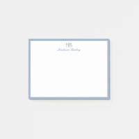 Monogram dekorativ typografi | Dusty Blue