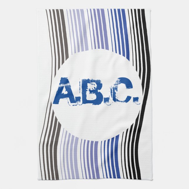 Monogram den här Roligten Towel Kökshandduk (Vertikal)