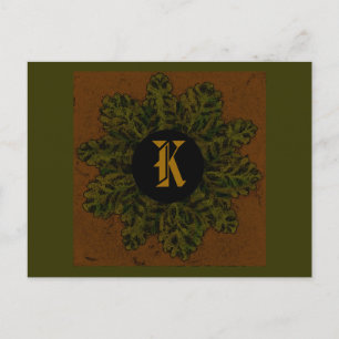 Monogram Design 03, vykort