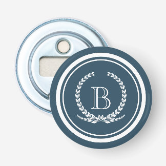 Monogram design flasköppnare