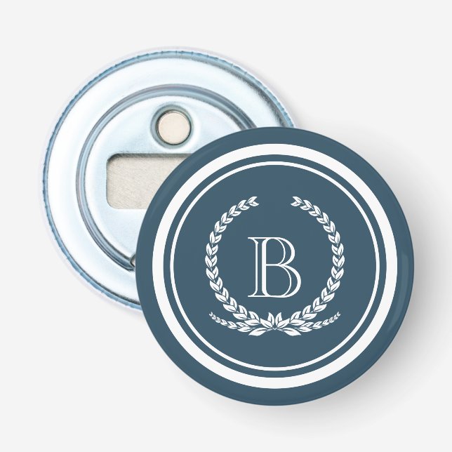 Monogram design flasköppnare (Framsidan)