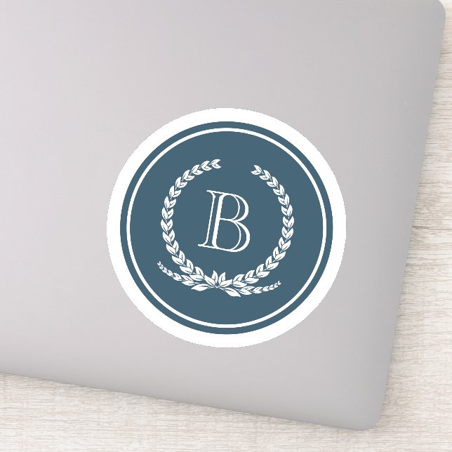 Monogram design klistermärken (Detalj)