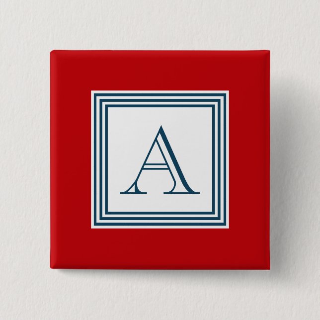 Monogram design knapp (Framsida)