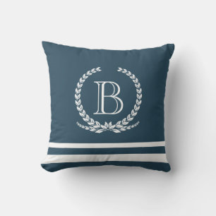 Monogram design kudde