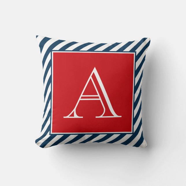 Monogram design kudde (Framsida)
