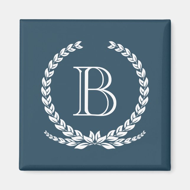 Monogram design magnet (Framsidan)
