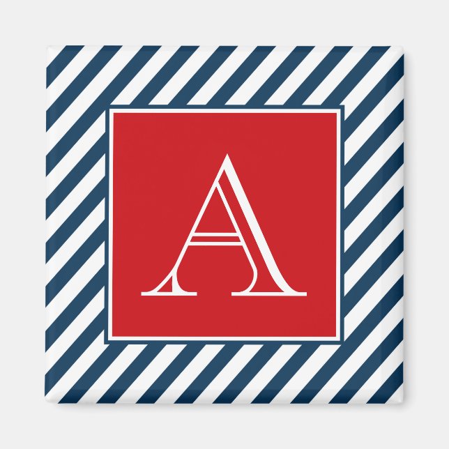 Monogram design magnet (Framsidan)