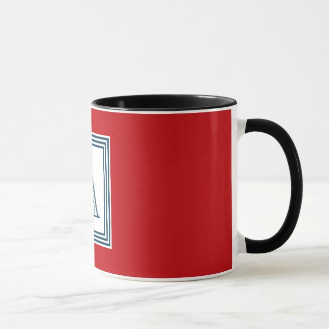 Monogram design mugg (Höger)