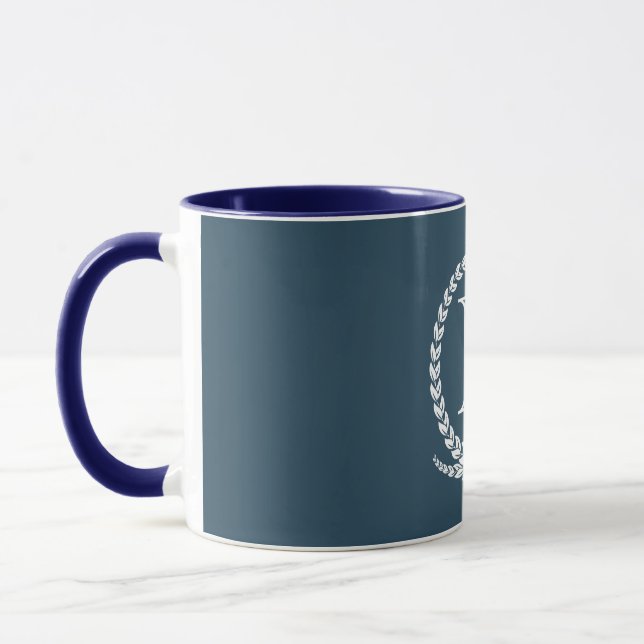 Monogram design mugg (Vänster)