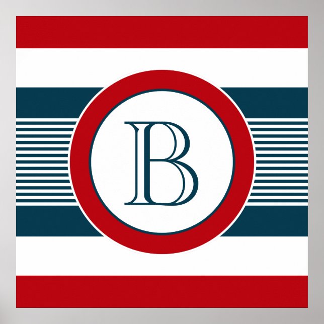 Monogram design poster (Framsidan)