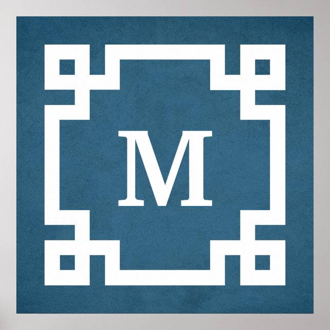 Monogram design poster (Framsidan)