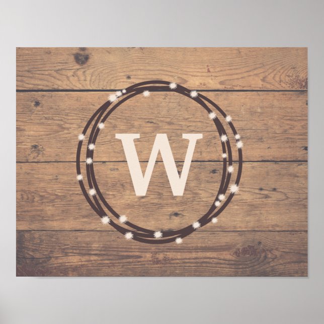 Monogram design poster (Framsidan)