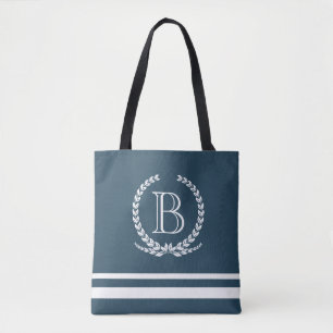 Monogram design tygkasse