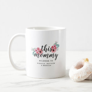 Monogram det här Tillhöret till Mugg