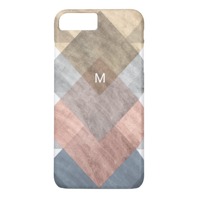 Monogram | Diamantjustering I Case-Mate iPhone Skal (Baksida)