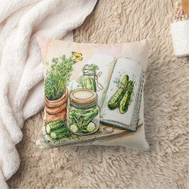 Monogram Dill & Cucumber Pickle Kitchen Comforts Kudde
