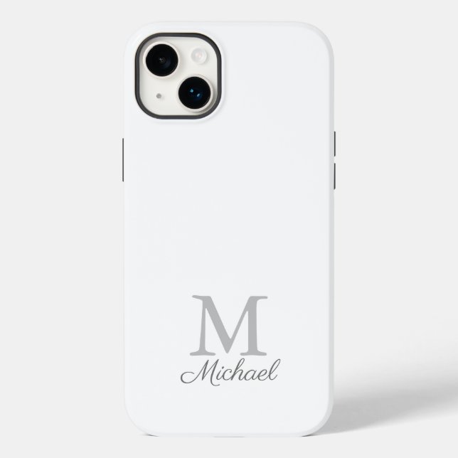 Monogram dimma Fodral-Mate iphone case (Baksida)