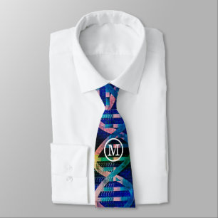 Monogram DNA ID Konstvetenskap Slips