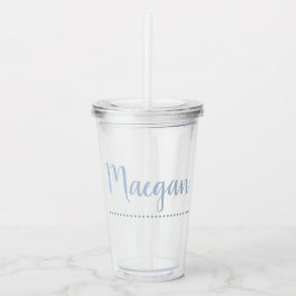 MONOGRAM DOTTED Tumbler Take Away Mugg