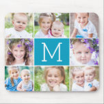 Monogram EDITABLE FÄRG-fotomusslad Musmatta<br><div class="desc">Personligens fotogåva designad av Berry Berry Sweet. Besök vår webbplats på www.berryberrysweet.com om du vill ha moderna kontorsprogram och anpassningsbar.</div>