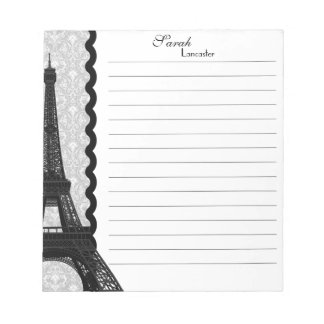 Monogram Eiffel Torn Note Pad Anteckningsblock