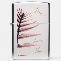 Monogram Elegant Kärlek You Fern Gren