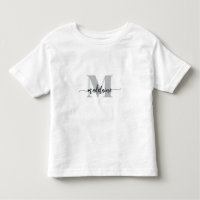 Monogram Elegant White Black