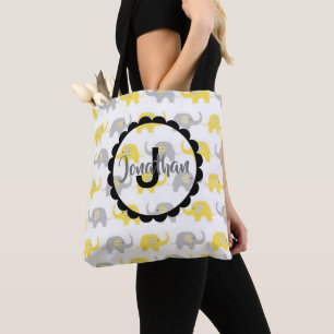 Monogram Elephant Baby Bag Tygkasse