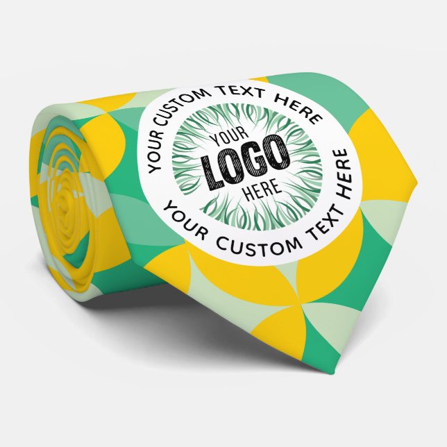 Monogram eller Personlig för Logotyp av Anpassning Slips (Rullad)