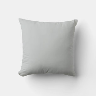 MONOGRAM enfärgad LJUST GRÅ specialdesignad Kudde