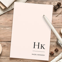 Monogram enkel Elegant minimalt Monogrammed Social