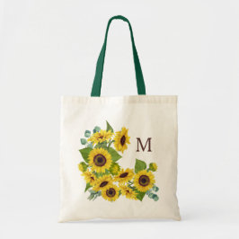 Monogram Eucalyptus Solros Bouquet Tygkasse