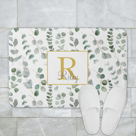 Monogram Eukalyptus Mönster Badrumsmatta
