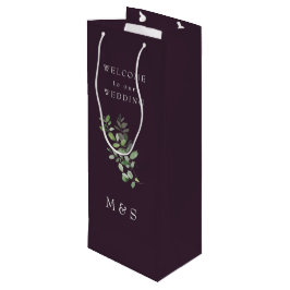 Monogram Eukalyptus Rik Vinst Bröllop