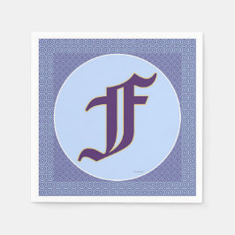 MONOGRAM F PAPPERSSERVETT