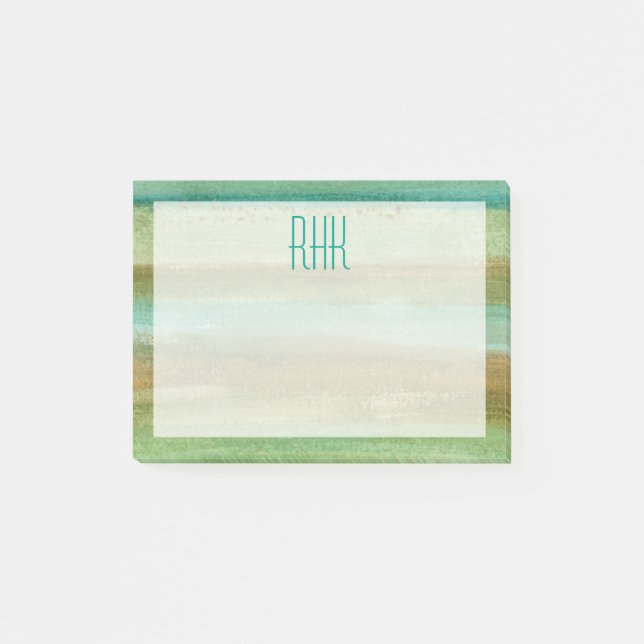 Monogram | FÄLT i VÅR I Post-it Block (Framsida)