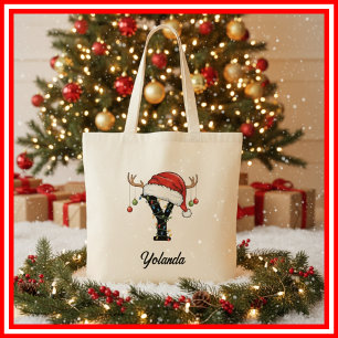 Monogram Familje julhorn Julhatt Väska