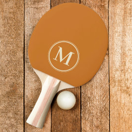 Monogram Färgad Bränd Honung Nyans Pingisracket