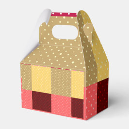 Monogram Färgglada Prunkande Stilrent Presentaskar