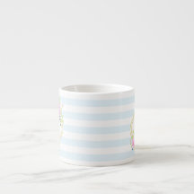 Monogram Finare Rosa ros Blueberry Espresso Mugg