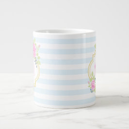 Monogram Finare Rosa ros Blueberry Jumbo Mugg