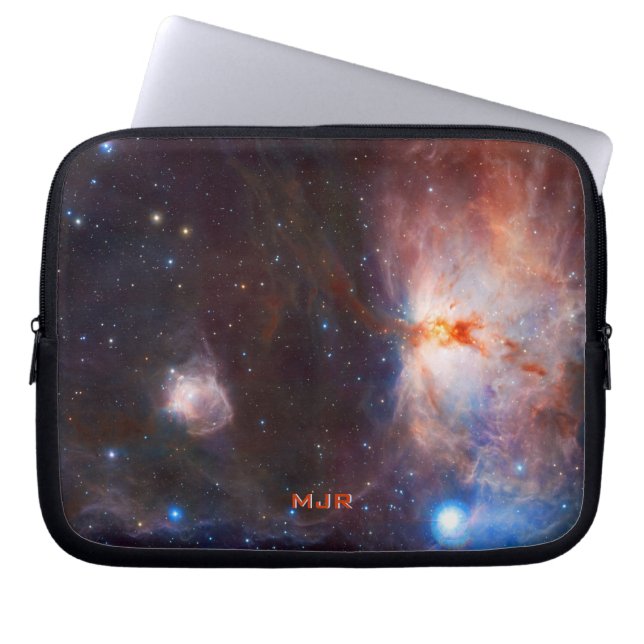 Monogram Fires of the Flame Nebula - in Orion Laptop Fodral (Framsidan)