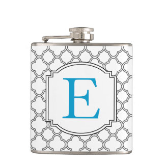 Monogram Flask Bridesmaid Gift Fickplunta