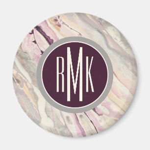 Monogram flödande I Magnet